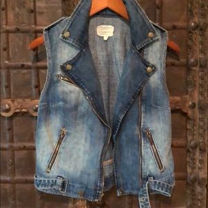 Current Elliot Denim Vest